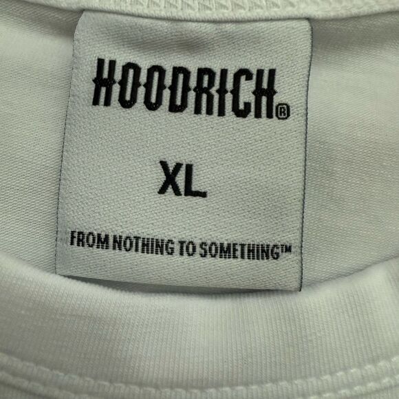 Hoodrich Crop Top T-Shirt XL White Tee - Picture 4 of 8